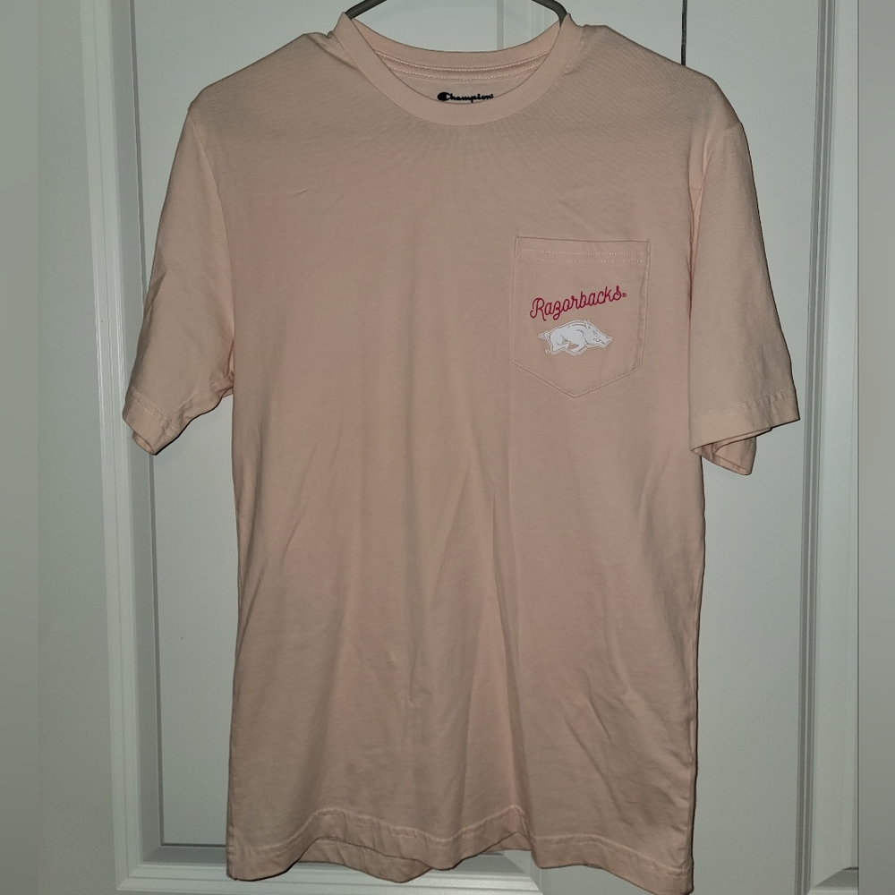 Champion Light Pink Short Sleeve Tee